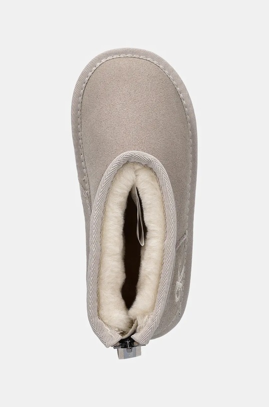 Calvin Klein Jeans śniegowce zamszowe dziecięce beżowy V3A5.81036.24.29