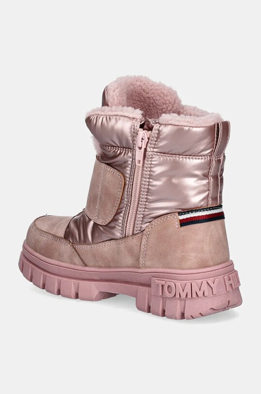 Девочка Детские зимние сапоги Tommy Hilfiger T1A5.33607.30.34 розовый