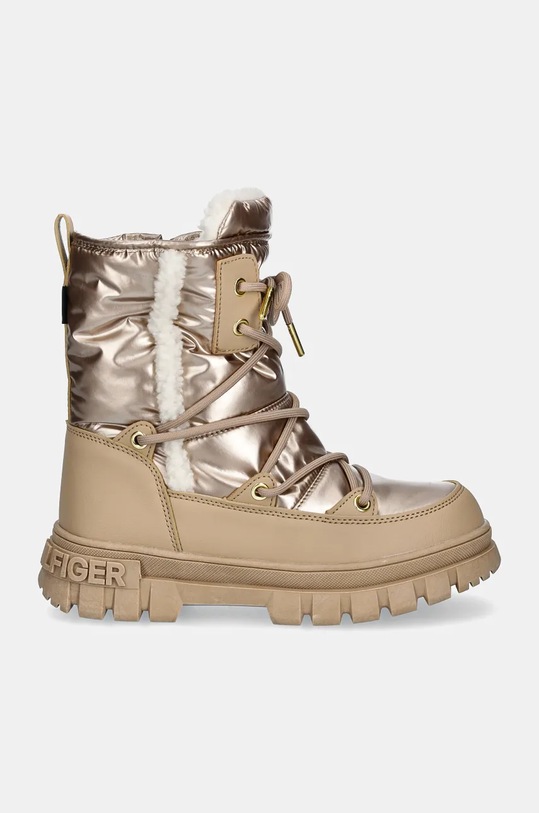 Tommy Hilfiger buty zimowe dziecięce T3A5.33610.30.34 beżowy AW24