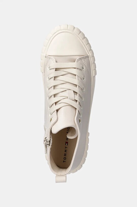 Παιδικά πάνινα παπούτσια Tommy Hilfiger μπεζ T3A9.33544.35.40