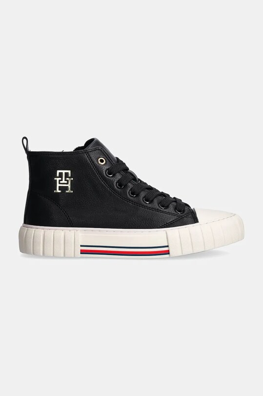 Детски високи кецове Tommy Hilfiger T3A9.33544.35.40 черен AW24