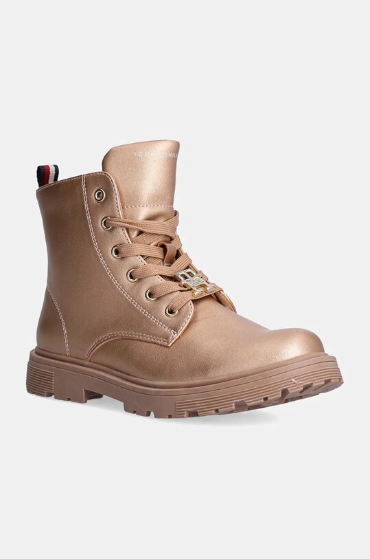 Детские ботинки Tommy Hilfiger молния розовый T1A5.33562.30.34