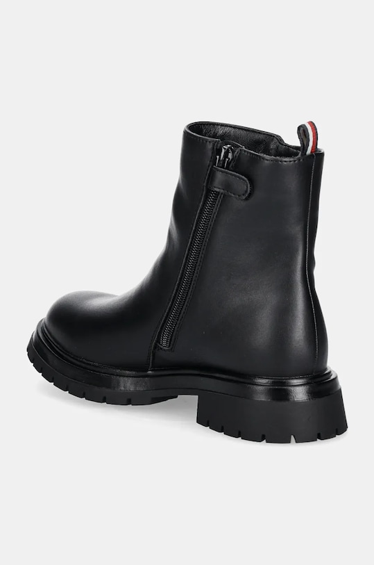 Dziewczynka Tommy Hilfiger botki dziecięce T3A5.33566. czarny