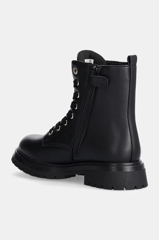 Девочка Детские ботинки Tommy Hilfiger T3A5.33567. чёрный