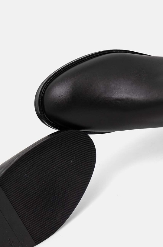 Tommy Hilfiger ghete din piele pentru copii negru T4A6.33591.