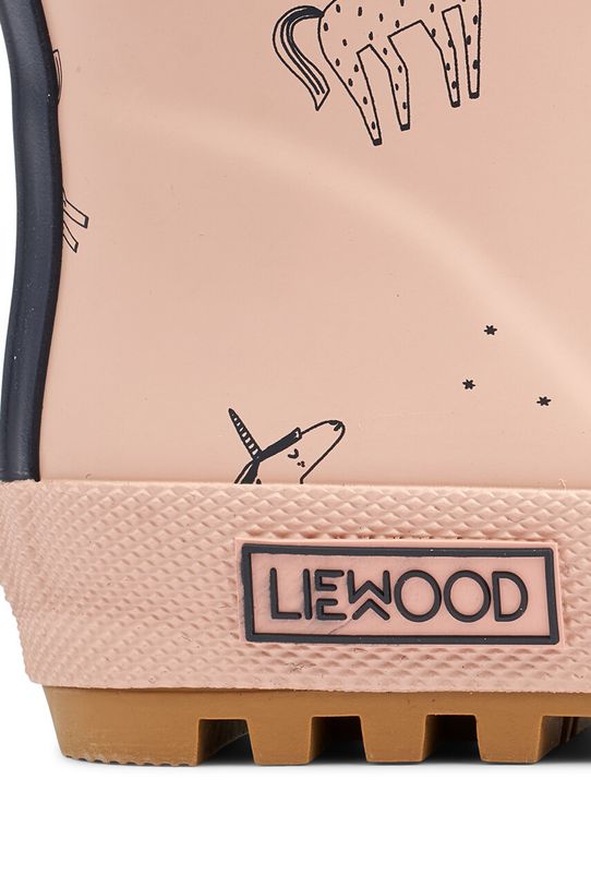 Dziewczynka Liewood kalosze dziecięce Jesse Thermo Rainboot LW13042.G różowy