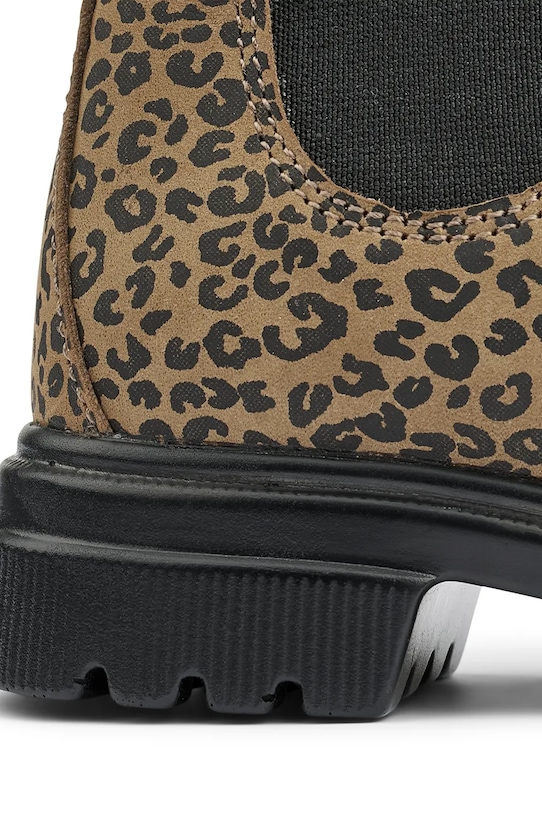 Dziewczynka Liewood sztyblety nubukowe dziecięce Daria Leather Boot LW19371 zielony