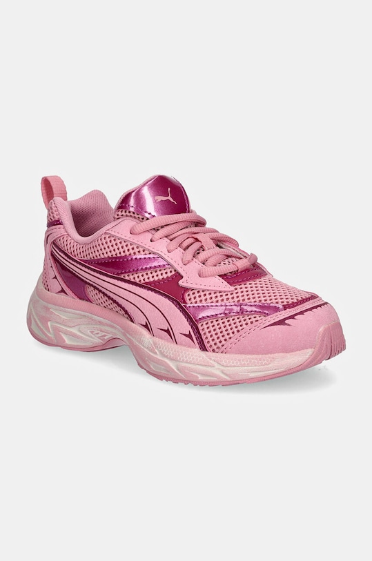 Dětské sneakers boty Puma Morphic Mystery Garden Planet friendly růžová 397884