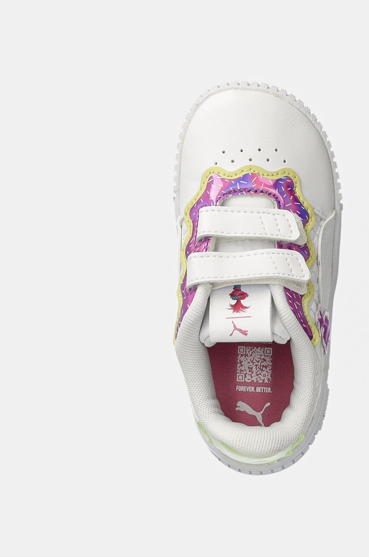Puma sneakersy dziecięce Carina 2.0 Trolls 2 biały 398906