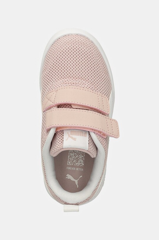 Puma sneakersy dziecięce Courtflex V3 Mesh PS różowy 398085