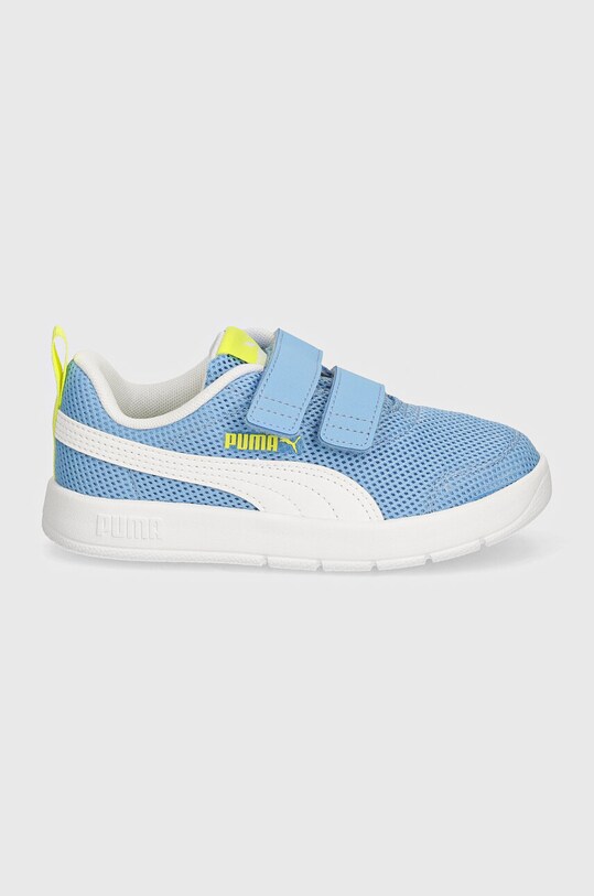 Puma gyerek sportcipő Courtflex V3 Mesh PS 398085 kék AW24