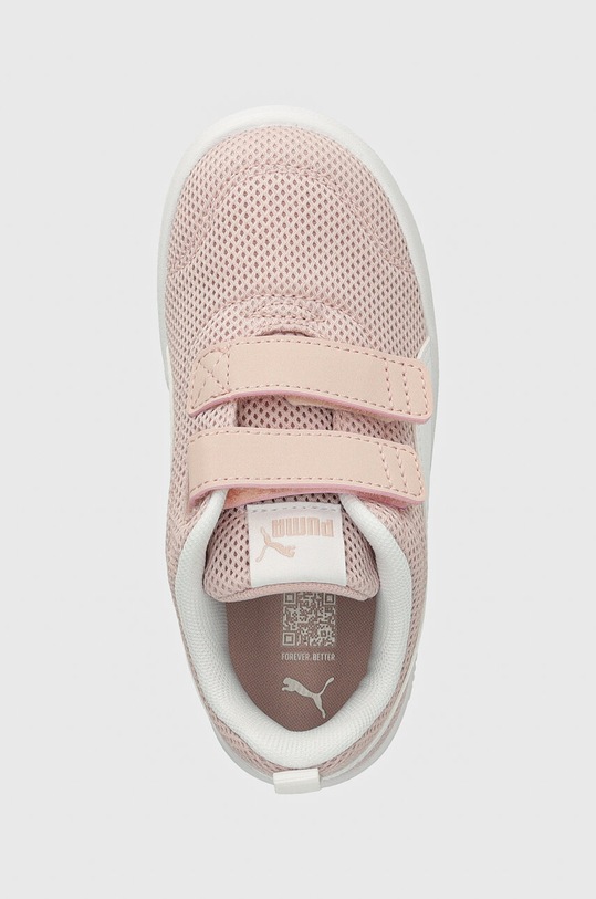 Дитячі кросівки Puma Courtflex V3 Mesh PS рожевий 398086