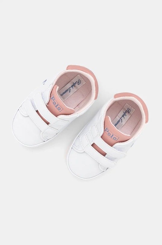 Παιδικά αθλητικά παπούτσια Polo Ralph Lauren HERITAGE COURT II EZ LAYETTE λευκό RL00989110