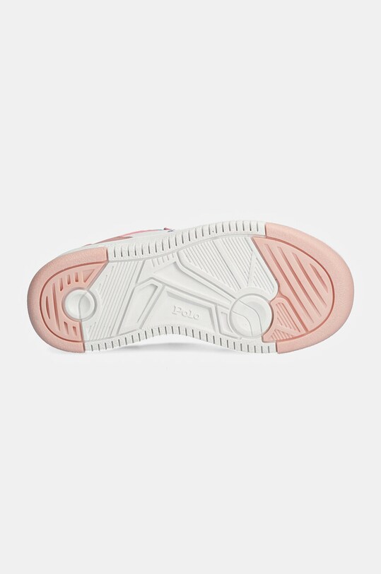 Polo Ralph Lauren sneakers pentru copii MASTERS COURT PS RL01242650 roz
