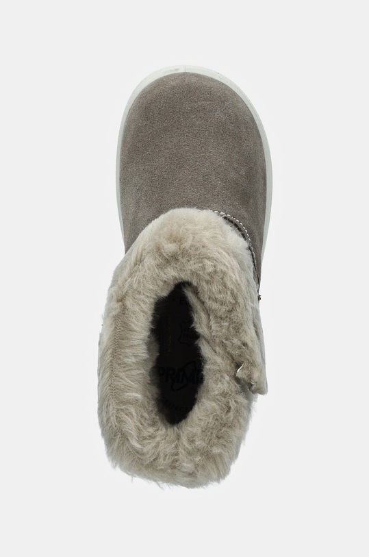 Παιδικές χειμερινές μπότες σουέτ Primigi καφέ 6850711.25.29