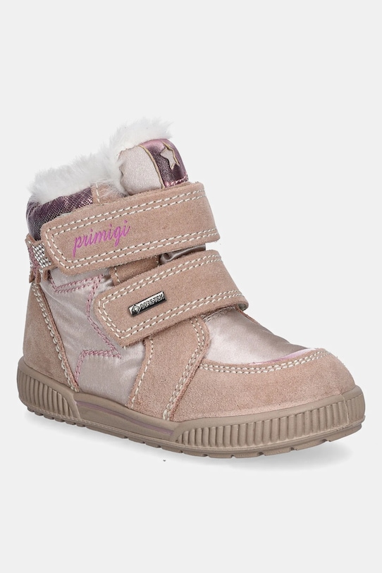 Primigi cizme de iarna copii piele întoarsă portocaliu 6859200