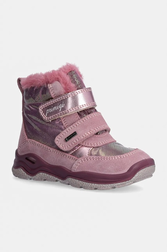 Primigi cizme de iarna pentru copii piele întoarsă roz 6861200.25.29