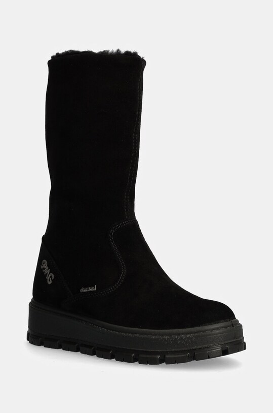 Primigi botki zamszowe na zamek czarny 6869600.27.30