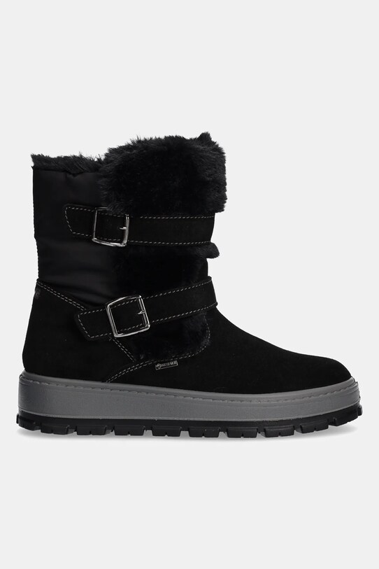 Primigi cizme de iarna pentru copii din piele intoarsa 6869811.36.40 negru AW24