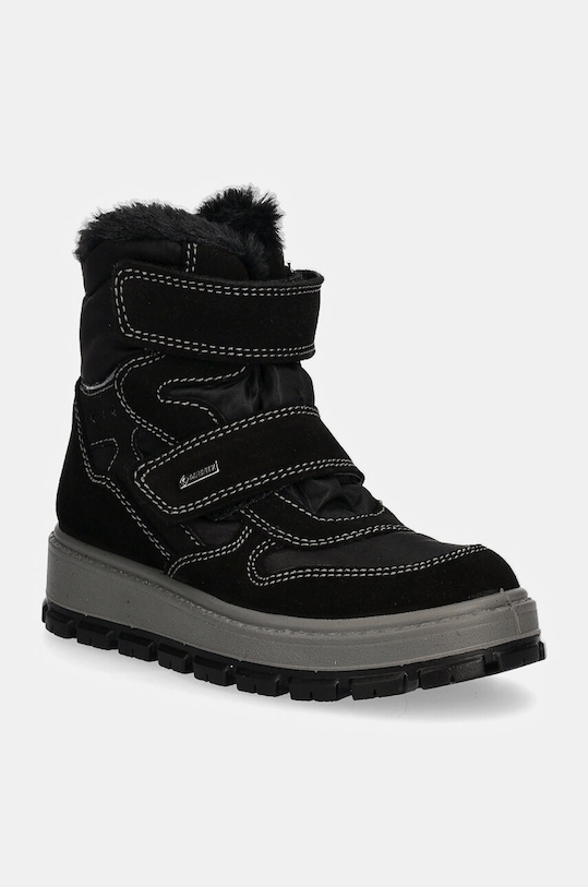 Χειμερινά υποδήματα Primigi δέρμα σαμουά μαύρο 6870000.27.30