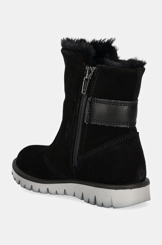 Fete Primigi cizme de iarna pentru copii din piele intoarsa 6872400.25.30 negru