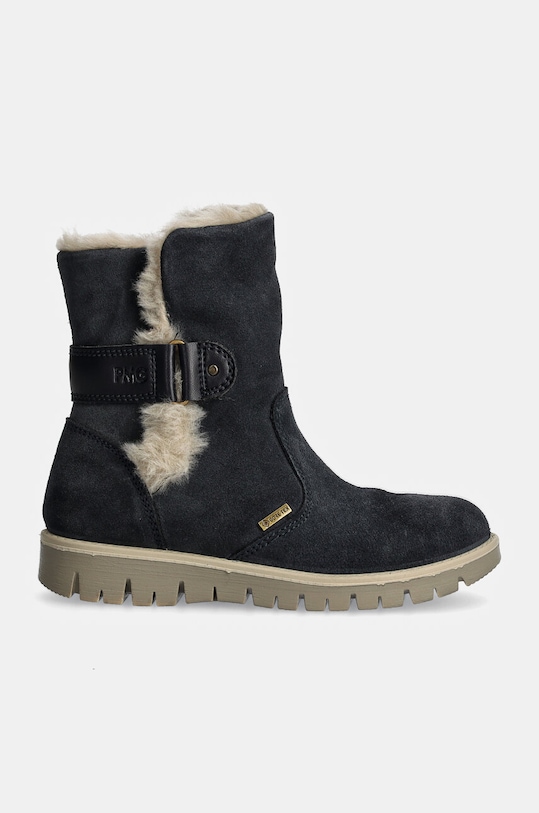 Primigi cizme de iarna pentru copii din piele intoarsa 6872433.25.30 bleumarin AW24