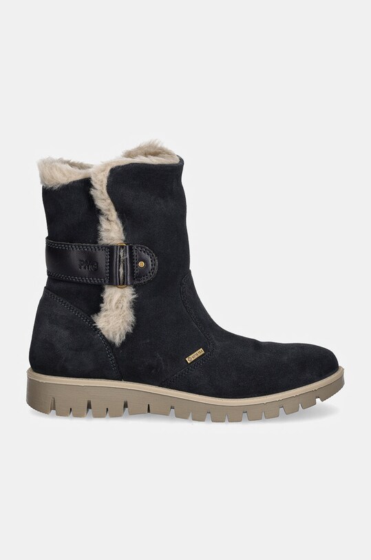Primigi cizme de iarna pentru copii din piele intoarsa 6872433.36.40 bleumarin AW24