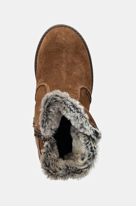 Primigi cizme de iarna pentru copii din piele intoarsa maro 6872444.25.30