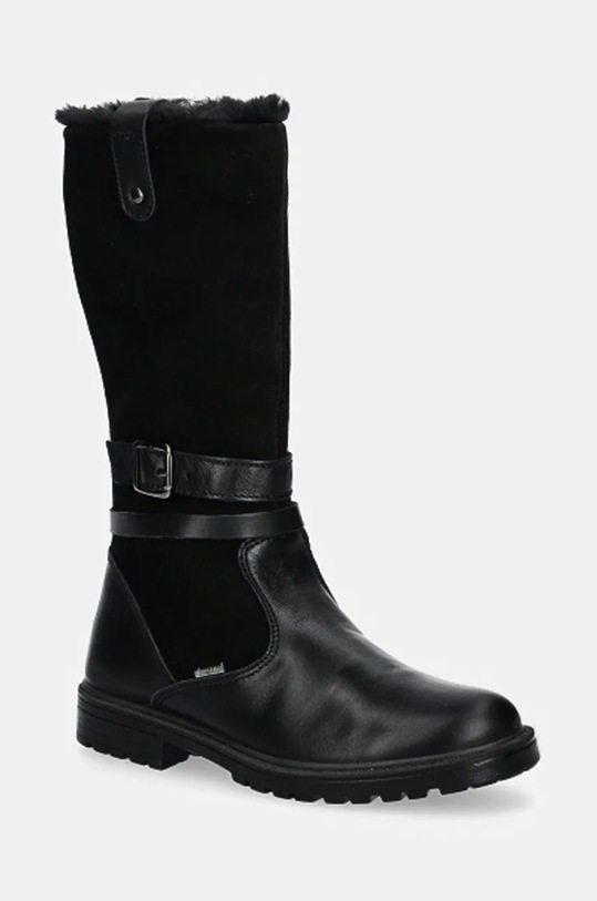 Dětské kožené zimní boty Primigi přírodní kůže černá 6874611.31.35