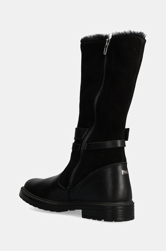 Dievča Detské kožené topánky Primigi 6874611.36.40 čierna