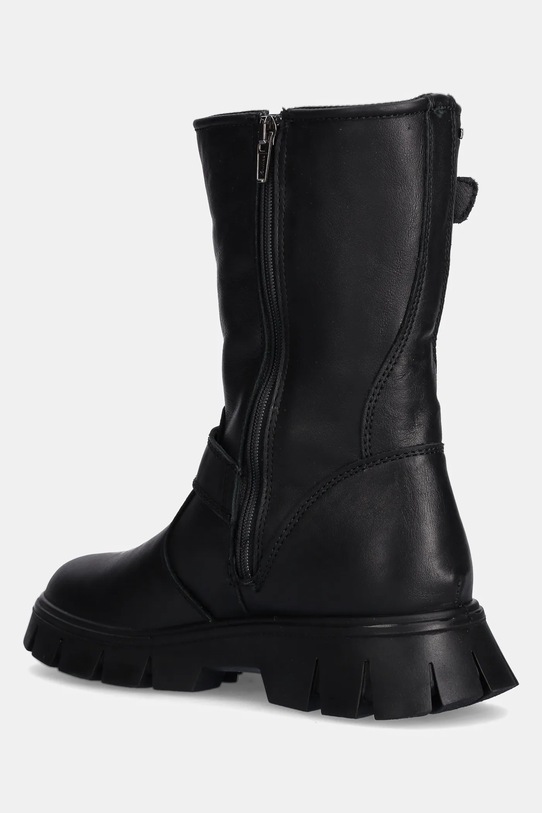 Fete Primigi ghete de iarna pentru copii din piele 6877000.31.35 negru