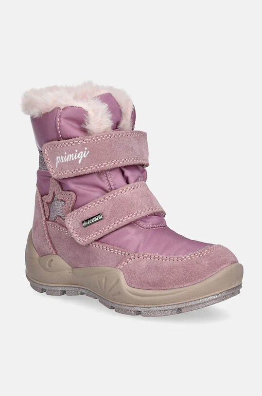 Primigi scarpe invernali bambini pelle scamosciata rosa 6878533.25.30