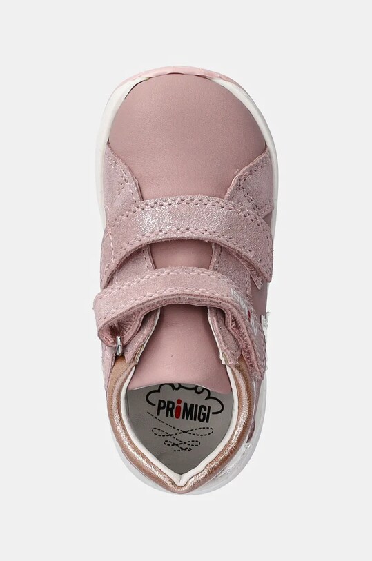 Dětské kožené polobotky Primigi růžová 6900200
