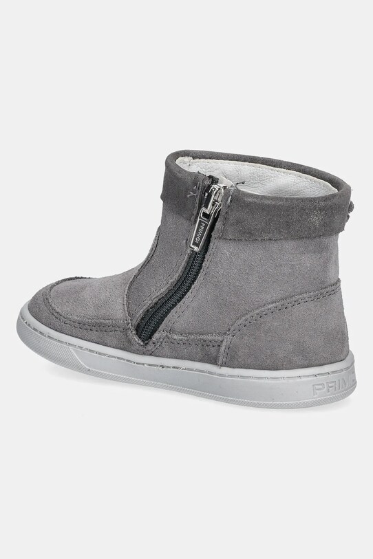 Девочка Детские замшевые зимние ботинки Primigi 6902811 серый