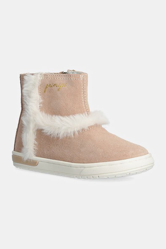 Дитячі замшеві черевики Primigi замша бежевий 6904811.20.24