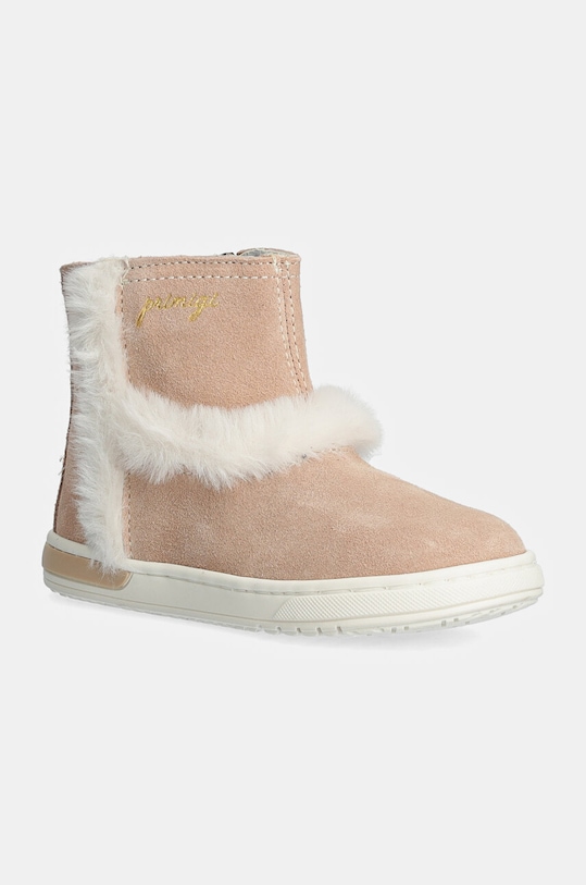 Dětské semišové boty Primigi nezateplené béžová 6904811.25.26