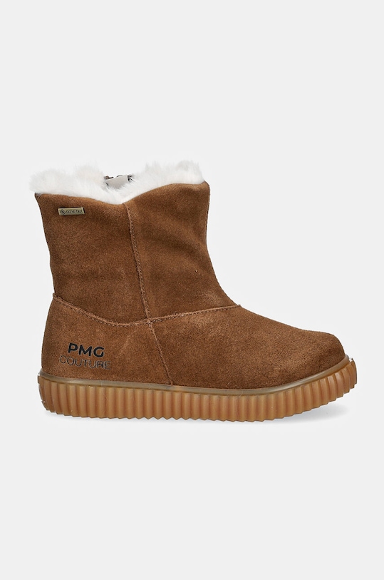 Детские замшевые зимние ботинки Primigi 6938211.27.30 коричневый AW24