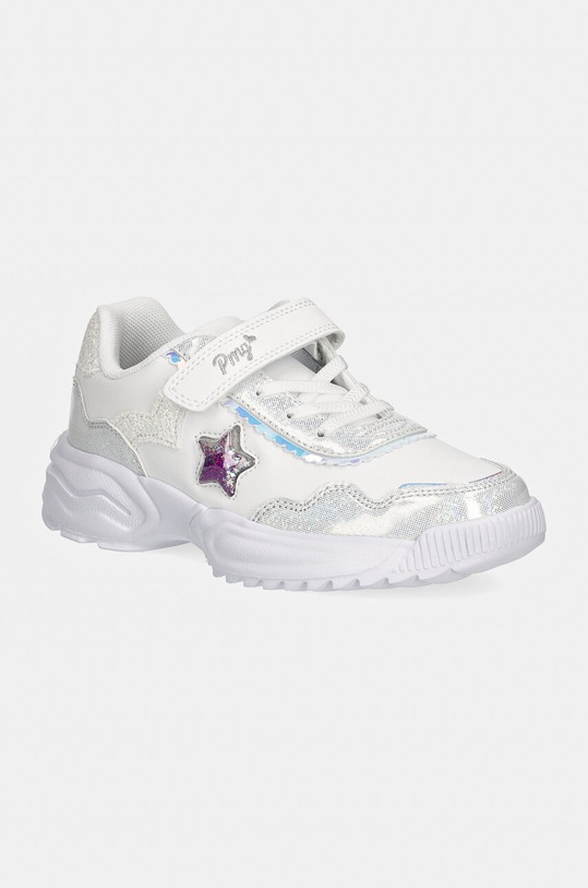 Primigi sneakersy dziecięce imitacja skóry licowej biały 6973000