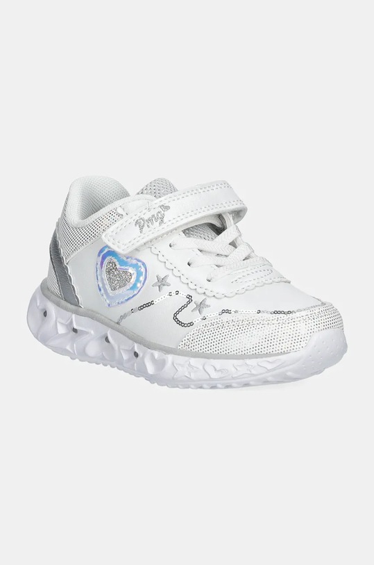 Primigi sneakersy dziecięce imitacja skóry licowej biały 6980500