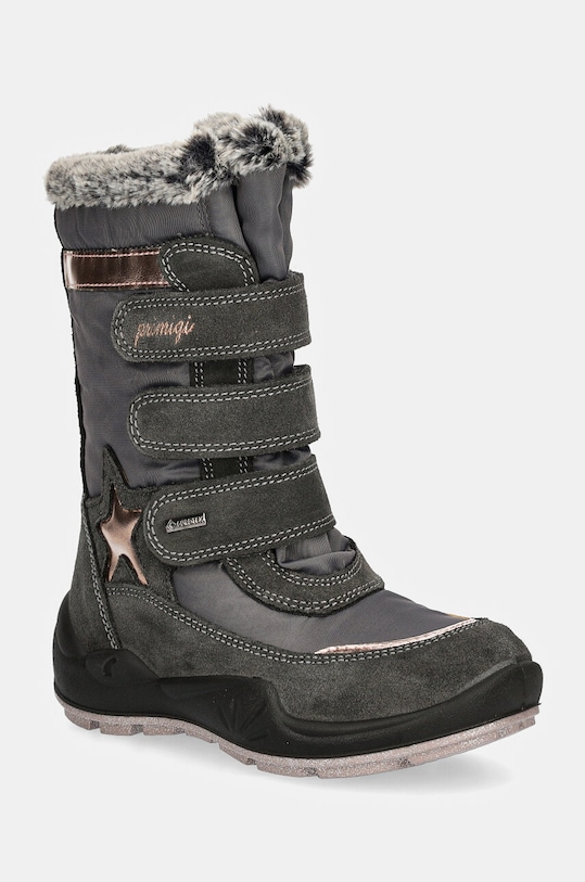 Detské zimné topánky Primigi semišová koža sivá 6878455.25.30