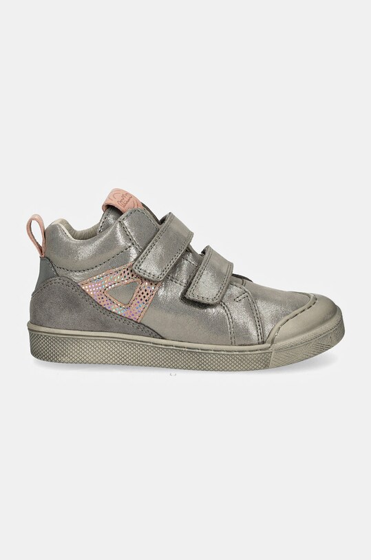 Froddo pantofi din piele intoarsa pentru copii ROSARIO HIGH-TOP G2110134.G.25.30 argintiu AW24