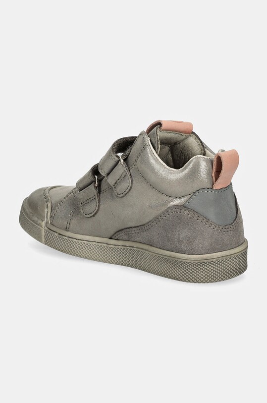 Fete Froddo pantofi din piele intoarsa pentru copii ROSARIO HIGH-TOP G2110134.G.25.30 argintiu