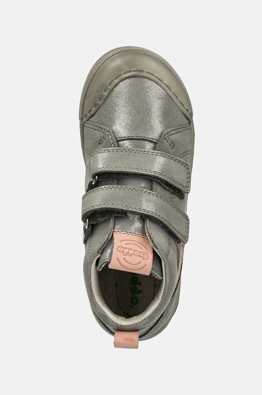 Froddo pantofi din piele intoarsa pentru copii ROSARIO HIGH-TOP argintiu G2110134.G.25.30