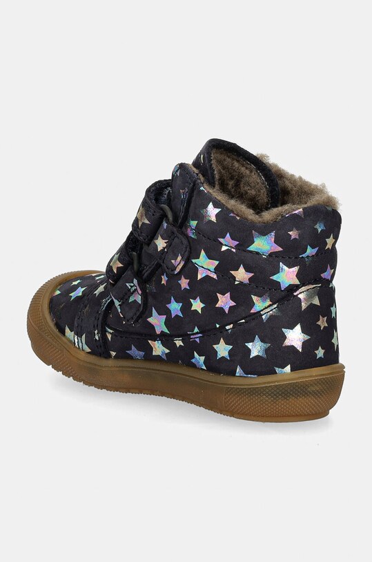 Fete Froddo ghete de iarna pentru copii din piele OLLIE WOOL TEX G2110138.G.21.24 bleumarin