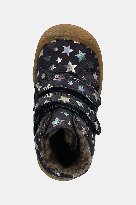 Froddo buty zimowe skórzane dziecięce OLLIE WOOL TEX granatowy G2110138.G.21.24