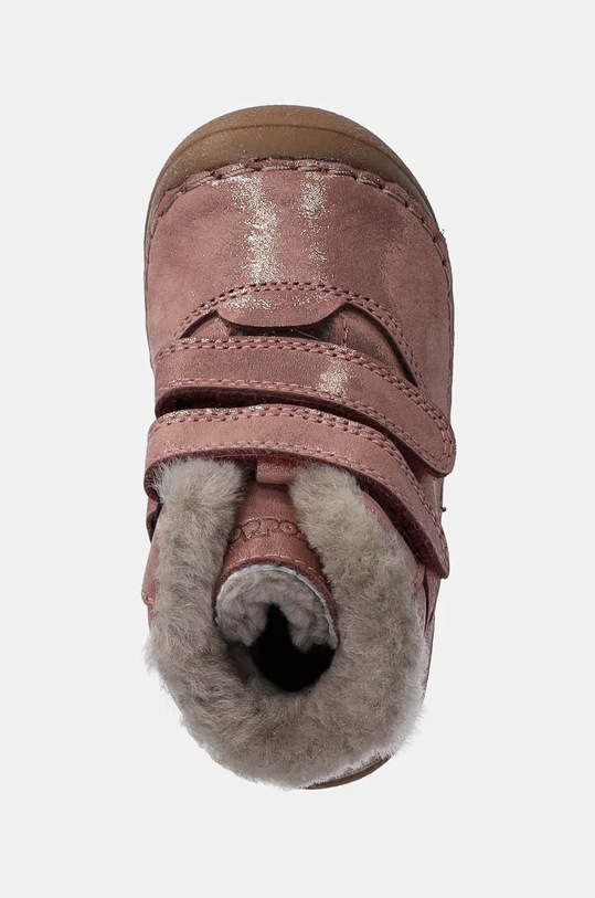 Froddo śniegowce skórzane dziecięce PAIX UP WINTER różowy G2110143.G.21.24