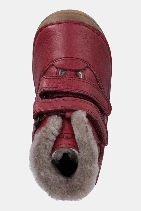 Froddo śniegowce skórzane dziecięce PAIX UP WINTER bordowy G2110143.G.21.24