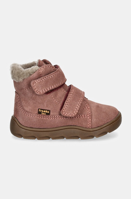 Froddo buty zimowe zamszowe dziecięce ZERU TEX FURRY G2110149.G.21.24 różowy AW24