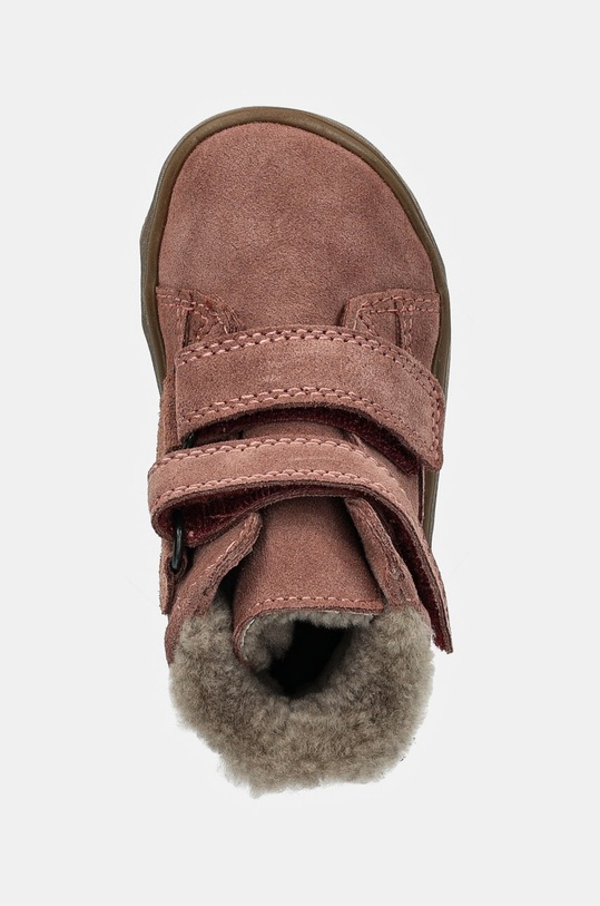 Froddo buty zimowe zamszowe dziecięce ZERU TEX FURRY różowy G2110149.G.21.24