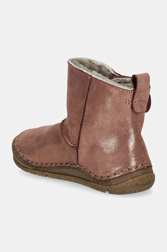 Djevojčice Dječje kožne cipele za snijeg Froddo PAIX UP WINTER BOOTS G2160082.G.21.24 zlatna